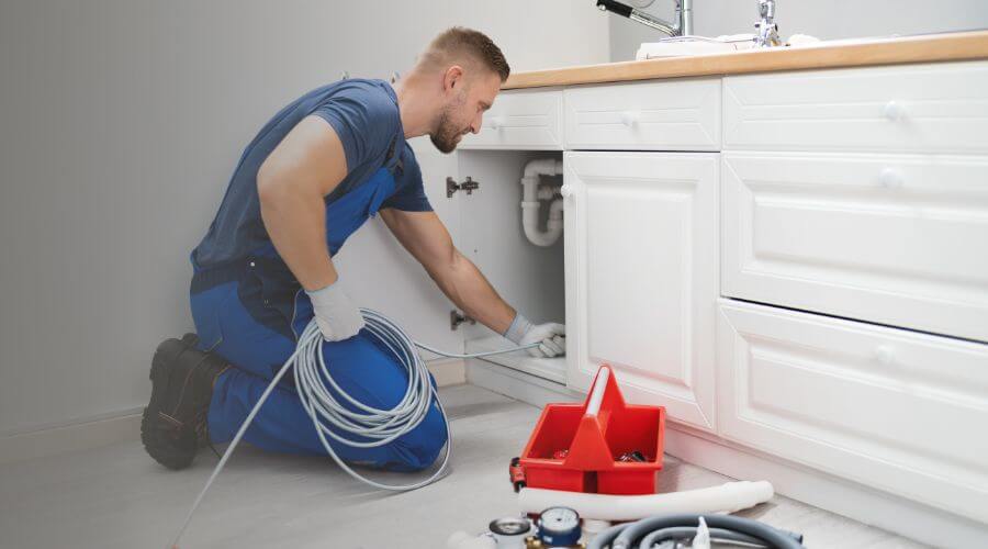 Local annual plumbing maintenance in Erick, OK